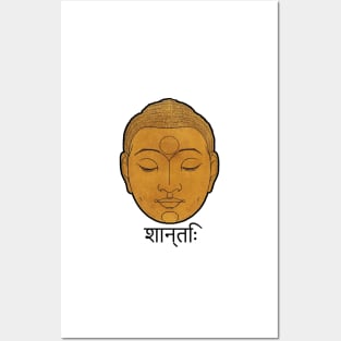 Buddha Sanskrit Peace Posters and Art